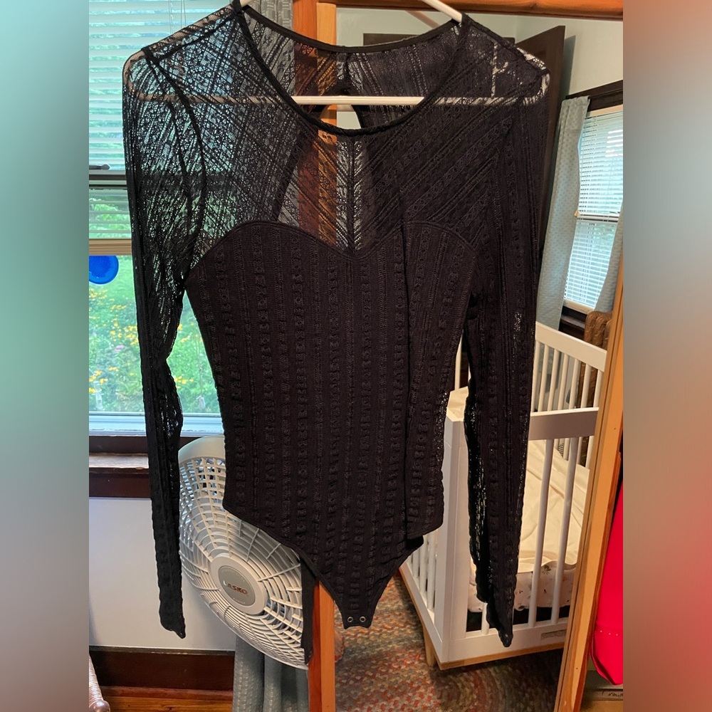 Abercrombie &Fitch lace bodysuit-M